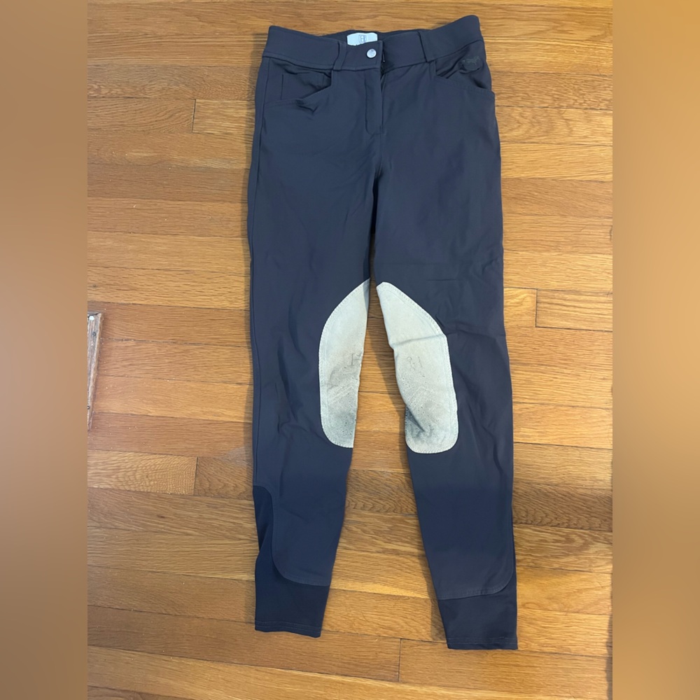 Charcoal Hadley by Smartpak breeches 26L